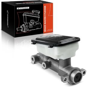 A-Premium Brake Master Cylinder with Reservoir Compatible with Buick, Chevy, GMC, Oldsmobile and Pontiac Vehicles - Regal, Riviera, Malibu, Monte Carlo, Cutlass, Caballero, Bonneville, Grand Prix