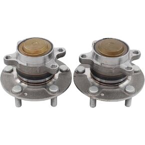 MOTOKU Pair Rear Wheel Hub and Bearing Assembly for Honda Civic 2016-2021 Insight 2019-2022 Left Driver and Right Passenger Side