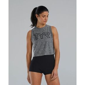 TYR T39000252XS Wmn Airtec Crop TNK Heather Grey XS