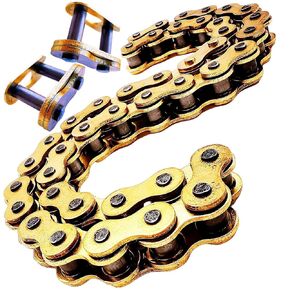 Mini Bike 420 Chain 42Link Fit CT200U CT200U-EX BT200X Mini Bike Baja Chian Front Jackshaft (420-42L)