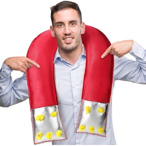 Halloween Chick Magnet Costume for Men Magnet Shaped Clothing with Chicks for Adult Halloween Cosplay Supplies