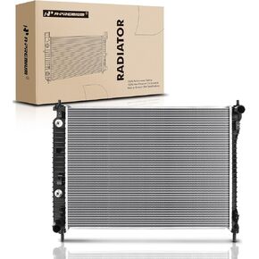 A-Premium Engine Coolant Radiator Assembly with Transmission Oil Cooler Compatible with Saturn Vue 2008-2010 & Chevrolet Captiva Sport 2008-2015, Automatic Transmission