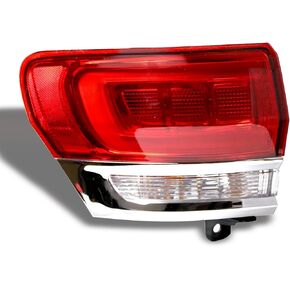 Tail Light Compatible With Jeep Grand Cherokee 2014-2021 Outer Left Driver Side Replacement for 68110017AG