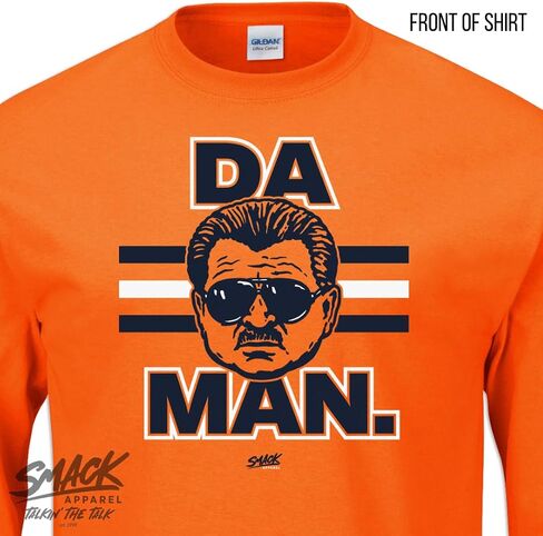 Da Man T-Shirt for Chicago Football Fans (SM-5XL) in Saudi Arabia