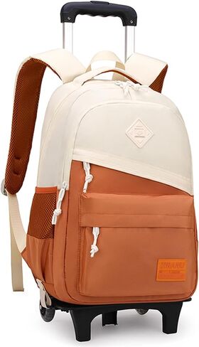 Rolling Backpack,Backpack with wheels,Capacity Wheeled Backpack for Boys,Roller Backpack for Kids in Saudi Arabia