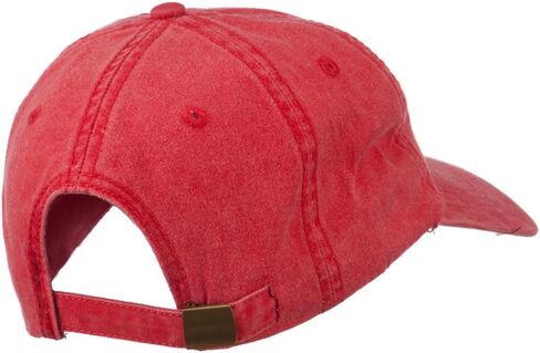 e4Hats.com Merry Christmas Mistletoe Embroidered Washed Dyed Cap in Kuwait