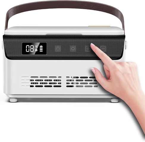 صندوق تبريد الأنسولين، حقيبة سفر، مبرد دواء الأنسولين المحمول مع مقبض وشاشة LED، بطاريتين in Saudi Arabia