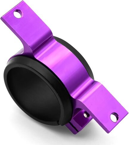 دعامة تثبيت لفلتر وقود السيارة 58 مم، حامل مرشحات مضخة وقود زيت الوقود التلقائي، حامل تثبيت حامل سيارة السباق، تركيب مقعد المضخة، عالمي للمركبات (أرجواني) in Kuwait