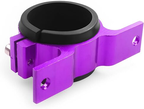 دعامة تثبيت لفلتر وقود السيارة 58 مم، حامل مرشحات مضخة وقود زيت الوقود التلقائي، حامل تثبيت حامل سيارة السباق، تركيب مقعد المضخة، عالمي للمركبات (أرجواني) in Kuwait