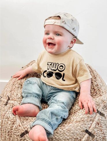 Two Cool 2nd Birthday T Shirt Boys 2nd Birthday Shirt Toddler Baby 2 Year Old Birthday Gift Tee Tops in Saudi Arabia