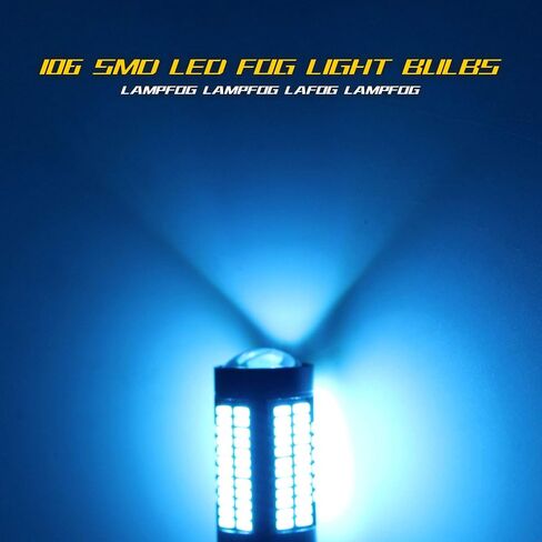 5202 5201 H16 PSX24W LED DRL Fog Light,Replacement of Halogen HID,360 degree bright,ICE BLUE in Kuwait