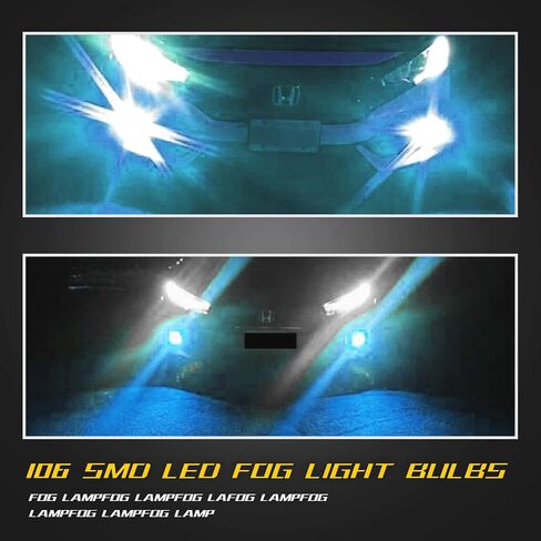 5202 5201 H16 PSX24W LED DRL Fog Light,Replacement of Halogen HID,360 degree bright,ICE BLUE in Kuwait