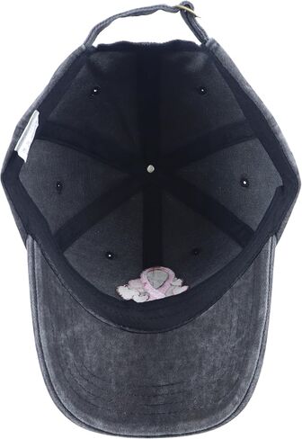 Fight Breast Cancer Hats for Women, Cotton Embroidered Pink Ribbon Little Heart Baseball Cap in Kuwait