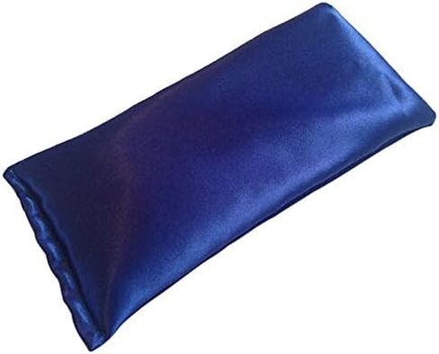 Lavender Eye Pillow- Silky Eye Pillow for Yoga, Meditation Relaxation. This Eye Mask Is Perfect for Sleeping. Made of Lavender Flowers Organic Flax Seed. Get One for Yourself or As a Gift. in Saudi Arabia