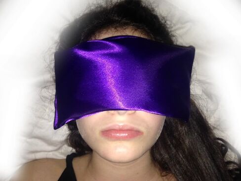 Lavender Eye Pillow- Silky Eye Pillow for Yoga, Meditation Relaxation. This Eye Mask Is Perfect for Sleeping. Made of Lavender Flowers Organic Flax Seed. Get One for Yourself or As a Gift. in Saudi Arabia