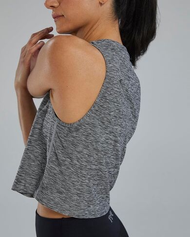 TYR T39000252XS Wmn Airtec Crop TNK Heather Grey XS in Saudi Arabia