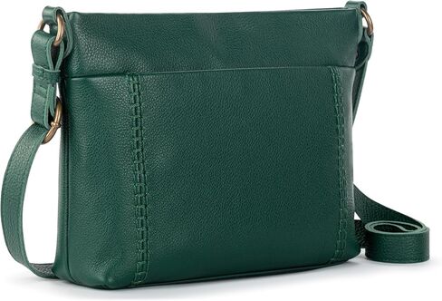 محفظة Sak Melrose Crossbody - حقيبة يد نسائية من الجلد الفاخر للاستخدام اليومي والسفر - حقيبة كروس مع سحاب إغلاق in Kuwait