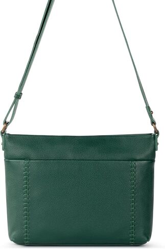 محفظة Sak Melrose Crossbody - حقيبة يد نسائية من الجلد الفاخر للاستخدام اليومي والسفر - حقيبة كروس مع سحاب إغلاق in Kuwait