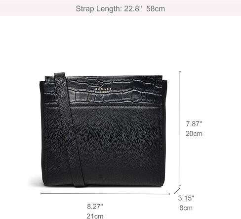 RADLEY London - Downtown - Small Ziptop Crossbody in Saudi Arabia