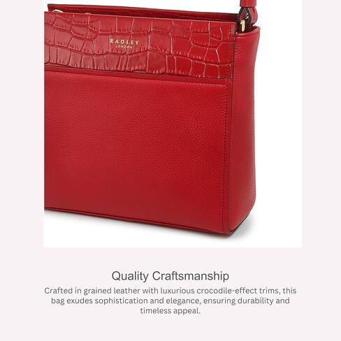 RADLEY London - Downtown - Small Ziptop Crossbody in Saudi Arabia