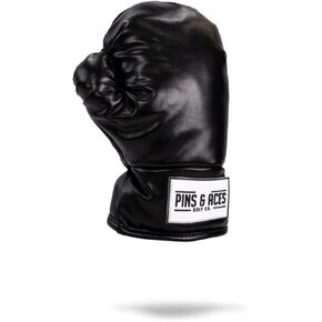 Pins & Aces Boxing Glove Fairway Wood Head Cover - Premium, Hand-Made Classic Boxing Glove 3W or 5W Headcover - Funny, Tour Quality Golf Club Cover - Style and Customize Your Golf Bag