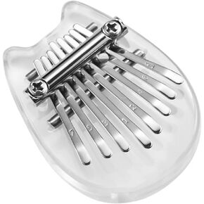 8 مفاتيح صغيرة كاليمبا الإبهام البيانو قرع لوحة المفاتيح كاليمبا الصغيرة حلقة رئيسية (شكل قطة كريستال) in Kuwait