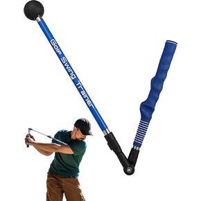 Zcoorey Golf Swing Trainer aid - Golf Training aid to Improve Hinge, Forearm Rotation, Shoulder turna and Grip.Portable Collapsible Swing Trainer Equipped with Golf Grip Traine in Kuwait