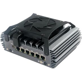 Firewall, Intelligent Soft Routing Micro Appliance/Mini PC • Intel Core i5-1135G7 • 16GB RAM, 256GB mSATA SSD • 6 x RJ45 Ports, 4 x USB 3.0, 1 x RJ-45 COM, 1 x HDMI
