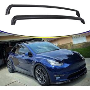 AUXPACBO Cross Bar Fits for Tesla Model Y 2020 2021 2022 2023 2024 Roof Rack Accessories Rooftop Luggage Cargo Carrier for Canoe Kayak Bike