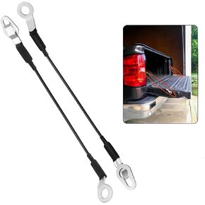 2 Pcs Pickup Tailgate Lift Straps, Pickup Rear Tailgate Cables 16637944 Compatible with Chevy Silverado,GMC Sierra,Cadillac Escalade,Hummer H2