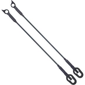 Tailgate Support Cable, One Pair for Left and Right Side, Pickup Lift Gate Support Straps Compatible with Dodge Ram 1500 2500 3500 1994-2002, Replace 55345124AB 55345125AB 38522 38535