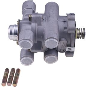 WQSING 800647 E-8P Dual Foot Brake Valve S24231 Compatible with Bendix International 2506079C91 5006167 5006960 745-800647 BEN800647 Supply Delivery Port Pneumatic
