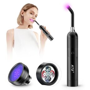 Red Light Therapy Device, Cold Sore Canker Sore Treatment for Lips, Handheld Infrared Light Therapy for Mouth Sore Relief, Nose Ear Knee Hands Joint Muscle Nerve Pain Relief 3-in-1 Device in Kuwait