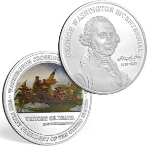 US President Challenge Coin George Washington 1732-1932 Bicentennial Commemorative Coin Gift