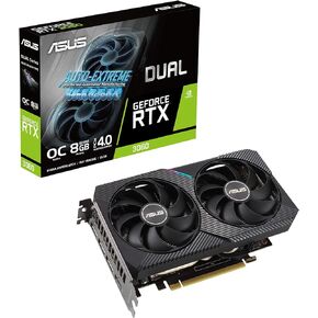 Asus Dual GeForce RTX™ 3060 White OC Edition 8GB GDDR6 (PCIe 4.0, 8GB GDDR6, HDMI 2.1, DisplayPort 1.4a)