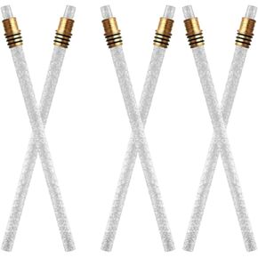 ARTIBETTER 6pcs Kerosene Wick Wine Bottle Lamp Wick Oil Lantern Wick Replacement Fiberglass Tiki Wick Torch for Oil Lamp DIY Home Decor Kit