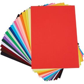 Poster Board, 50 Sheets IMAGE 10 Assorted Colors A3 Size Railroad Board, 11.7 16.5 Inches Blank Graphic Display Board for Arts, Crafts, exhibits and Notices