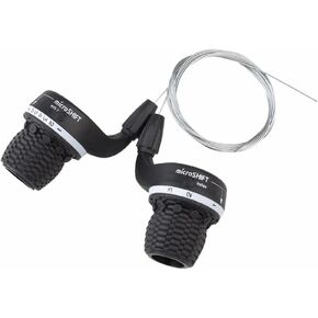 MICROSHIFT MS25 Twist SHIFTERS 7-Speed Triple Optical