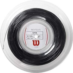 Wilson Revolve 16 Tennis String - Set, Black