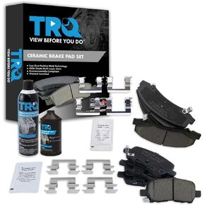 TRQ Brake Pads Compatible with 2011-2013 Chevrolet Impala 2014-2016 Impala Limited