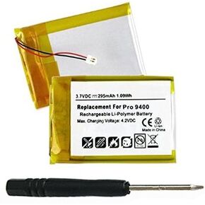 MPF Products 295mAh 14192-00, AHB412434PJ Battery Replacement Compatible with Jabra Pro 9400, Pro 9450, Pro 9460, Pro 9465, 9465 Duo, Pro 9470 Wireless Headsets