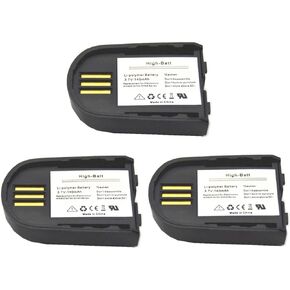 GBBBT WH500 W745 Battery, Replacement Battery 84598-01 82742-01 204755-01 for Plantronics Savi W740 W440-M W440 W740-M W445 86507-01 Wireless Headsets 3.7V 140mAh (Pack of 3)