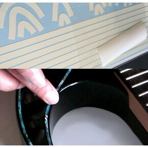 Binding Sticker/Decal For Body, Neck, Headstock (Abalone) 2mm