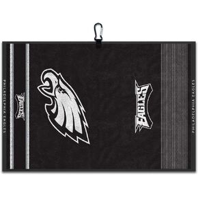 Team Effort Philadelphia Eagles Face/Club Jacquard Golf Towel 16" x 24"