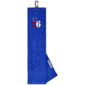 Team Effort NBA Unisex-Adult Face/Club Tri-Fold Embroidered Towel NBA