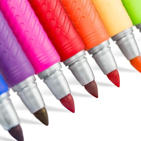 BIC Intensity Permanent Marker Coloring Bundle, Assorted Fine/Ultra Fine Tips, Assorted Fashion and Metallic Colors, 56-Count- Pack of 6 in Saudi Arabia