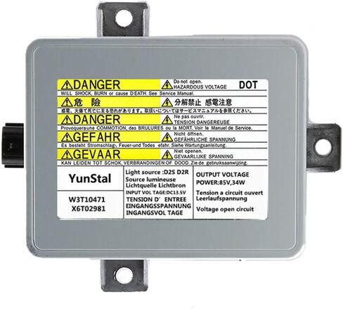 Xenon Headlight Ballast Control Unit Module with Fast Startup Safe Stability for 2002-2005 Acura TL 2004-2005 Acura TSX 2004-2006 Mazda 3 Replace W3T10471 X6T02981 in Saudi Arabia
