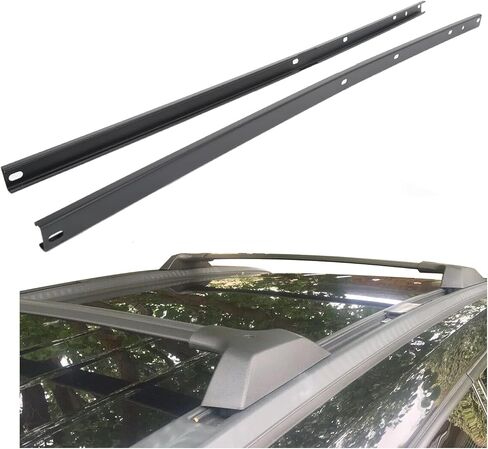 ECOTRIC Roof Rack Set Cross Bars & Side Rail Compatible with 2009-2017 Chevy Chevrolet Traverse LS/LT/LTZ Factory Style Replacement for 19244268 Crossbars Cargo Racks Rooftop Luggage Carrier 165 Lbs in Saudi Arabia