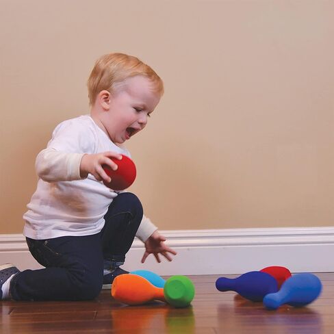 Rubbabu Bowling Set - 7 Pieces - 18 Months & up in Saudi Arabia