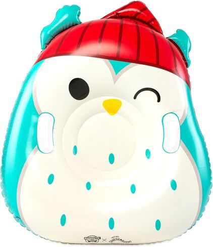أنبوب الثلج BigMouth x Squishmallow، زلاجة قابلة للنفخ للأطفال والكبار، مقاس كبير in Kuwait